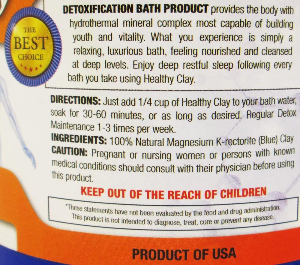 TCEShop MineCeuticals Healthy Oregon Blue Clay Complete Detox Cleanse - image 2