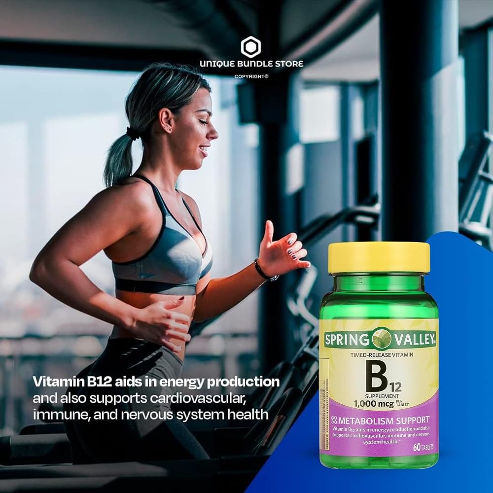 Unique Bundle Store Vitamin B12 1000 mcg Timed-Release