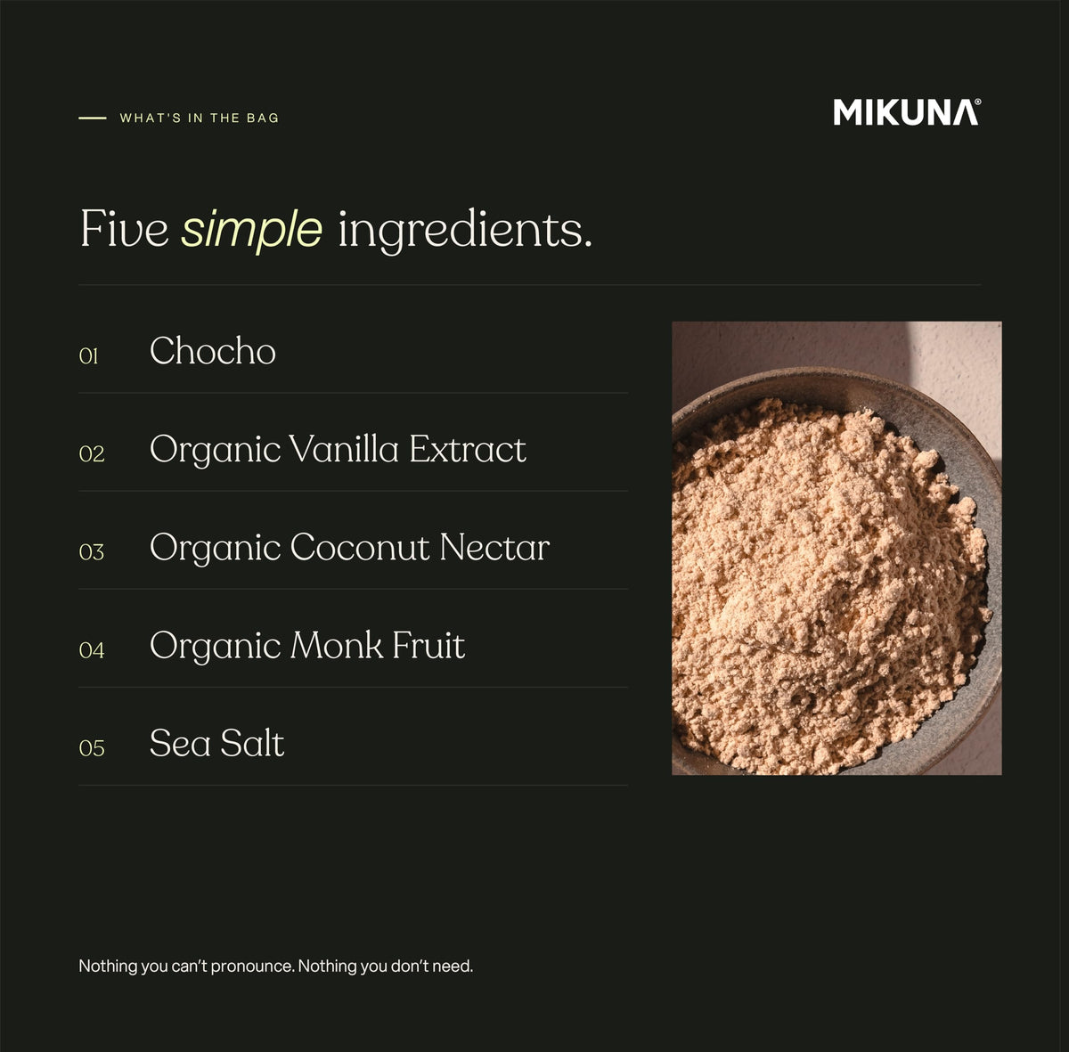 Mikuna Chocho Plant Protein