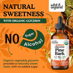 Wild & Organic Pine Bark Extract Drops Antioxidant Support - 4 fl oz - image 6