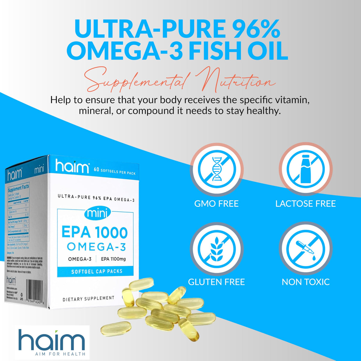 HAIM EPA 1000 Omega 3