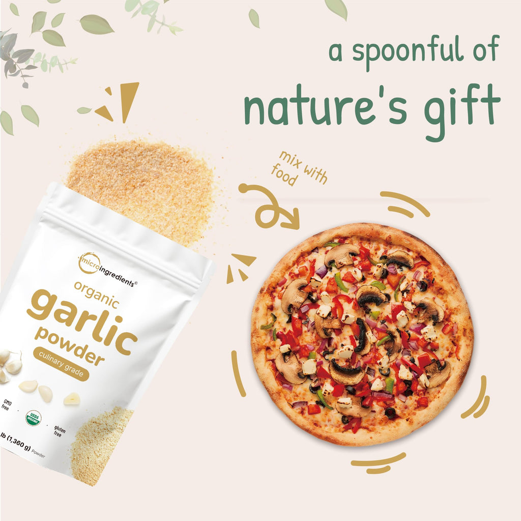 Micro Ingredients Organic Garlic Powder - 3 lb - image 6