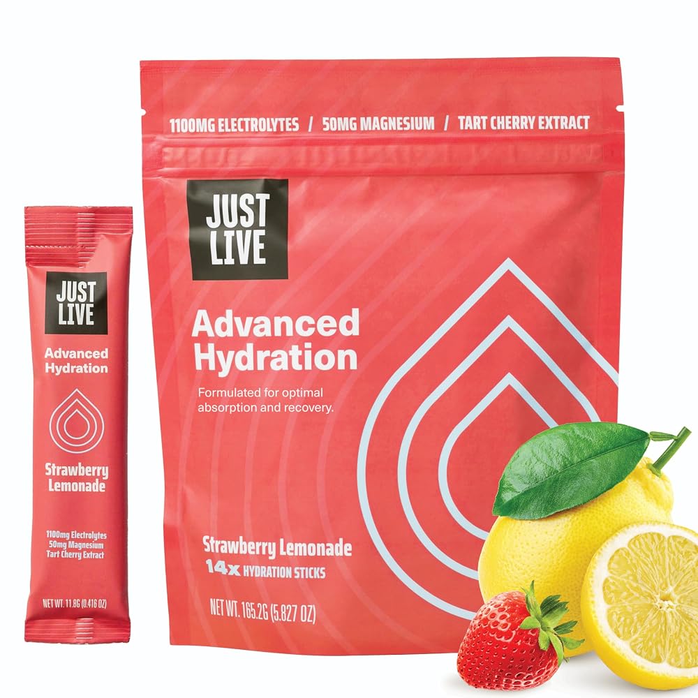 Just Live Active Hydration - Dragon Fruit