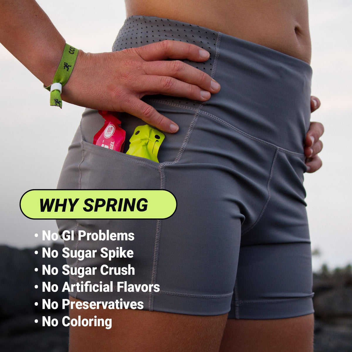 SPRING Energy Real Food Energy Gel - Wholesome