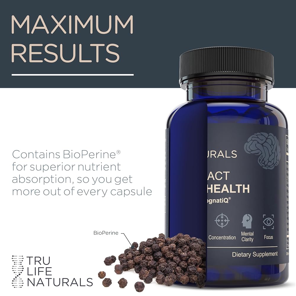 TRULIFE NATURALS NEUROACT Brain Health Capsules - 60 Count - image 5