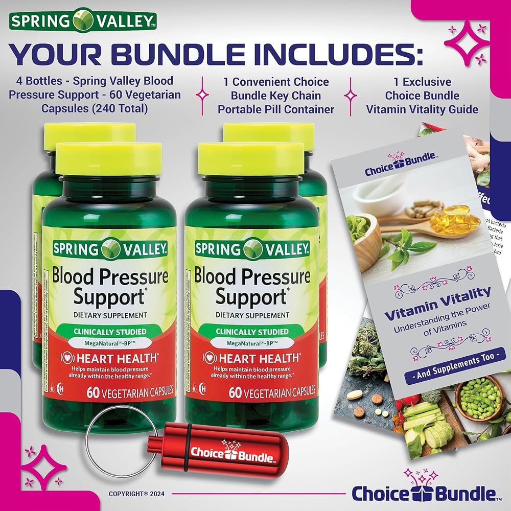 Choice Bundle Spring Valley Blood Pressure Support Vegetarian