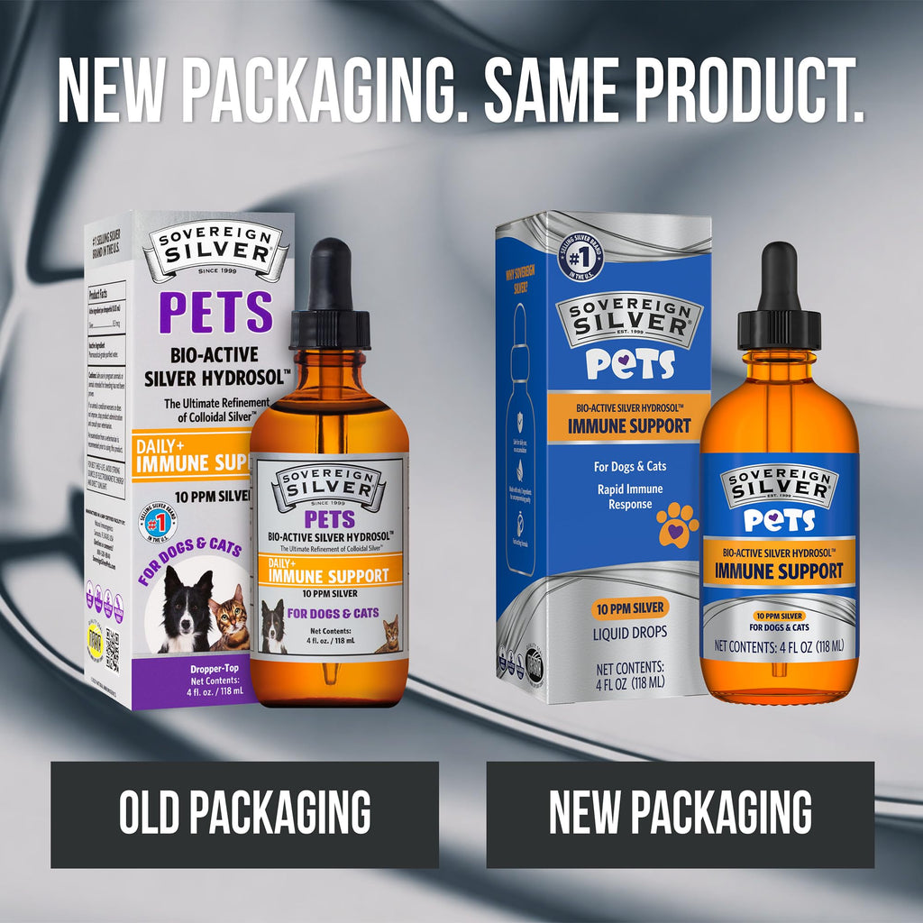 Sovereign Silver Pets Colloidal Silver Immune Support - 4 fl oz - image 2
