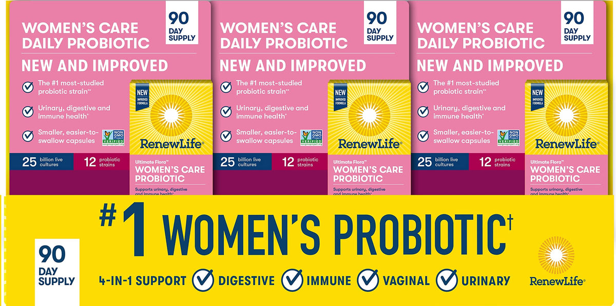 Renew Life Ultimate Flora Women's Care Probiotic 25 Billion CFU - 90 Capsules - image 10