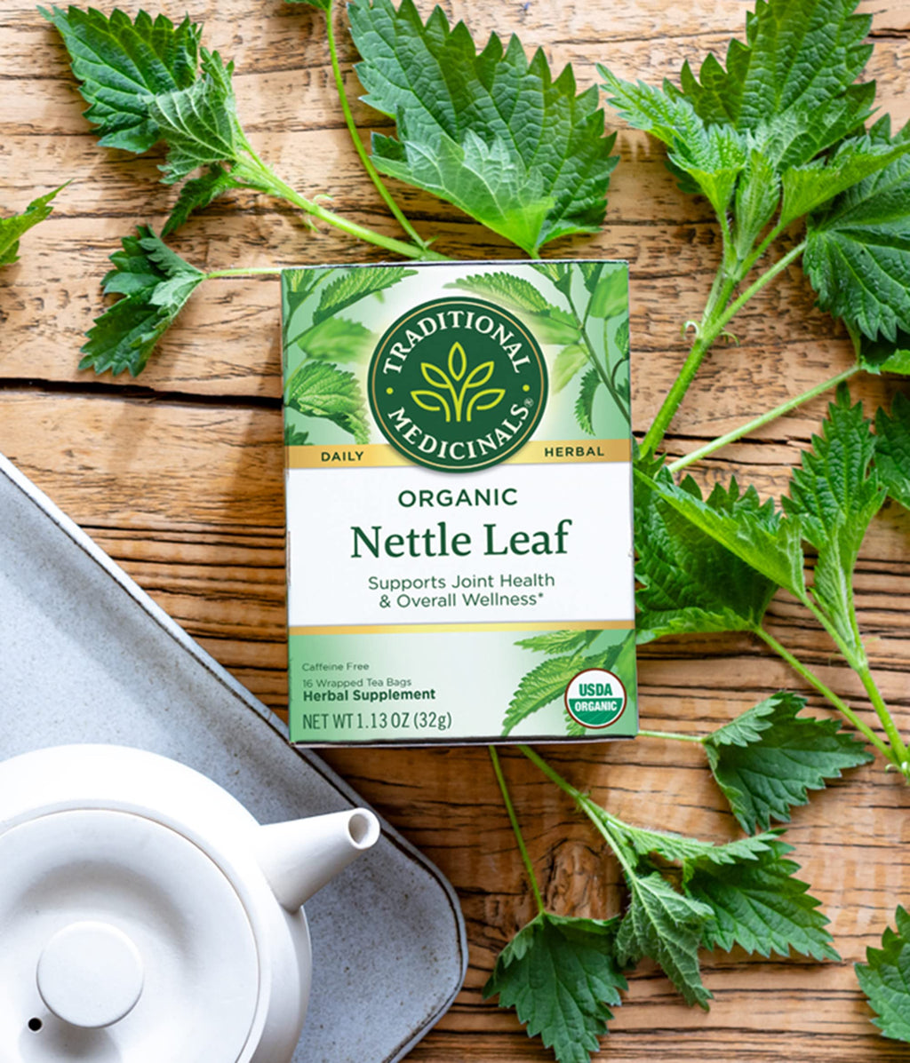 Traditional Medicinals Organic Nettle Leaf Herbal Tea - 32 Tea Bags - image 6