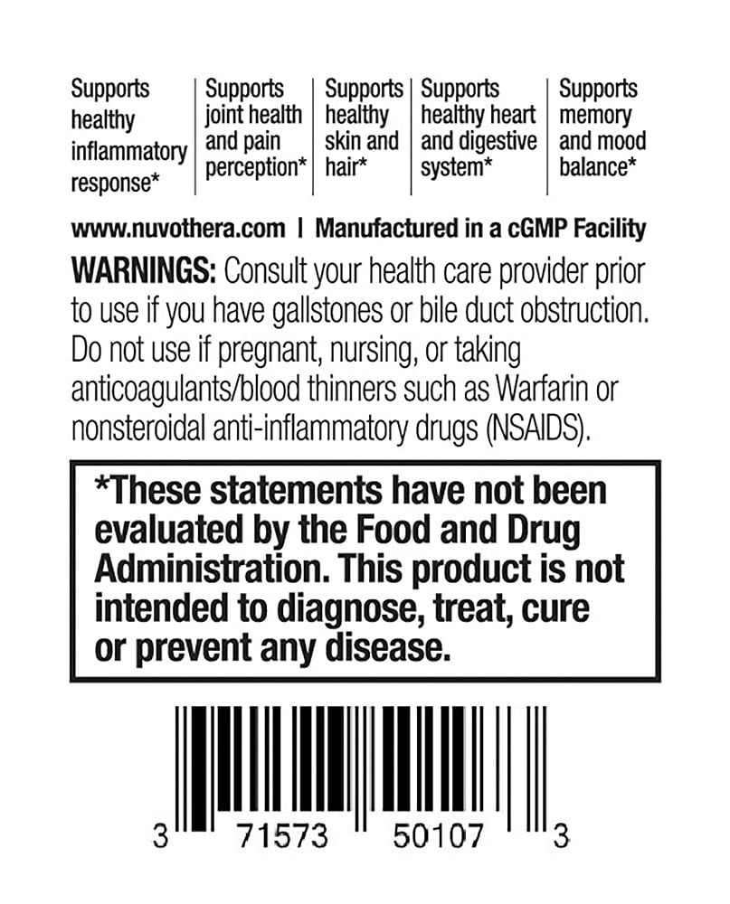 Nuvothera Super-Micronized Turmeric Curcumin Capsules - 60 Capsules - image 8