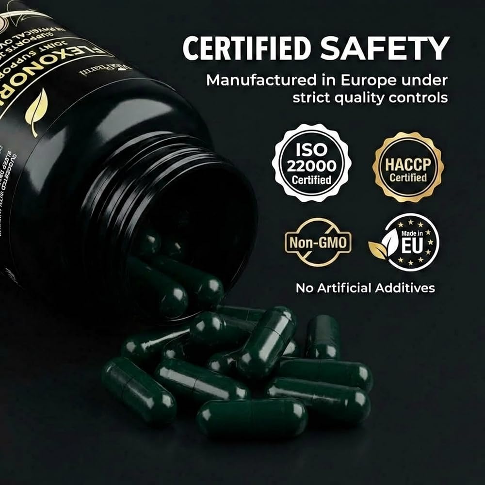 VitaPharm Flexonorm Joint Support Supplement Glucosamine Complex - 60 Capsules - image 5