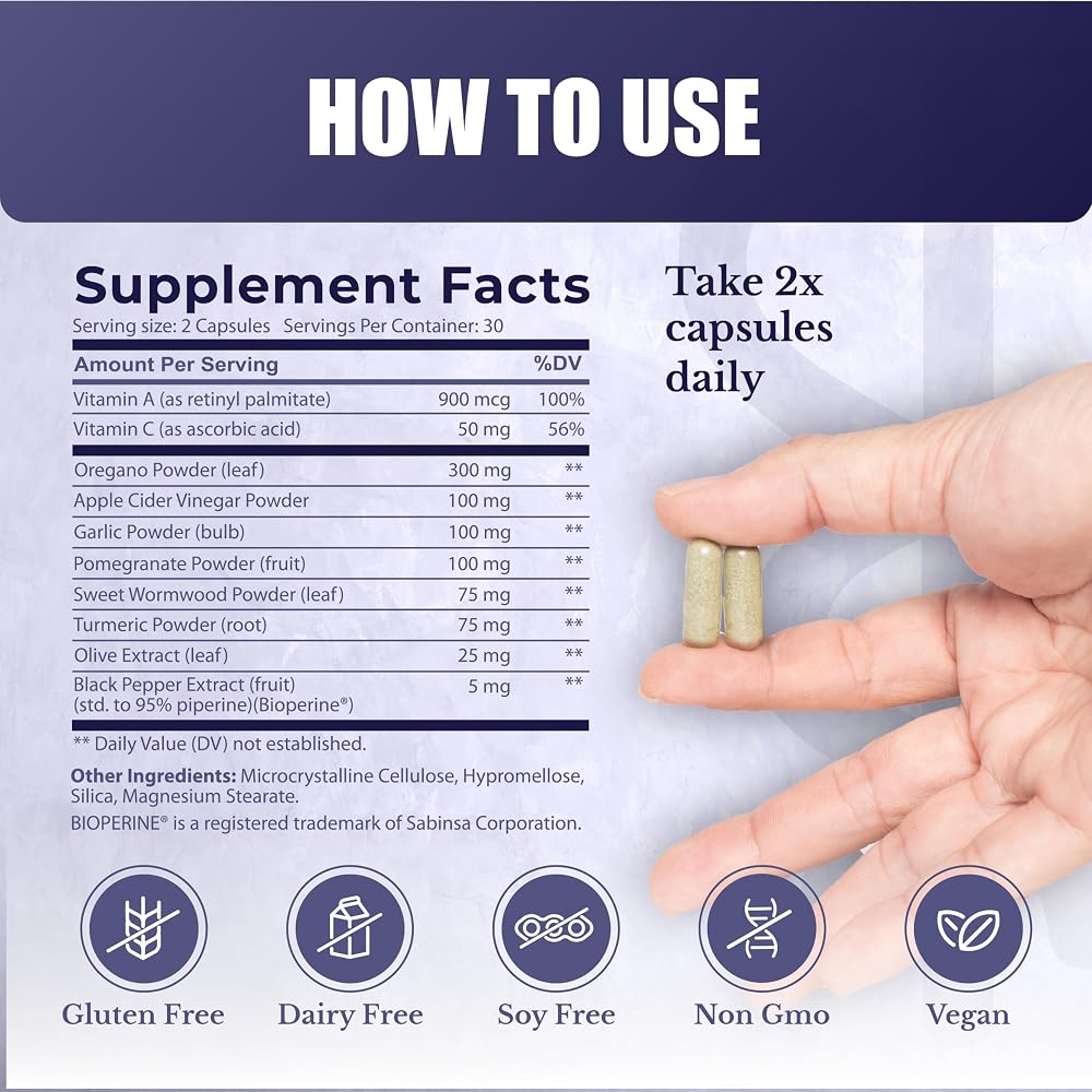 NATION HEALTH MD Bare Feet Toenail Care Supplement - 60 Capsules - image 4