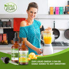 Amala Vegan Omega-3 Liquid Supplement Plant-Based DHA EPA - 60 Doses - image 7