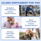 Nextdia Liposomal Calcium AKG Supplement 1500mg