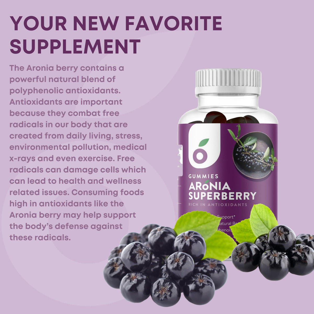 Aronia SuperBerry Gummies