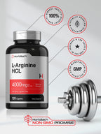 Horbäach L-Arginine HCL 4000mg - 120 Caplets - image 5