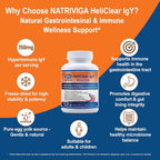 Natriviga Heliclear IgY Hyperimmune Immunoglobulins - 60 Capsules - image 4