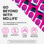 MD.LIFE MD. Life L-Methylfolate 5 mg Professional Grade - 30 Capsules - image 2