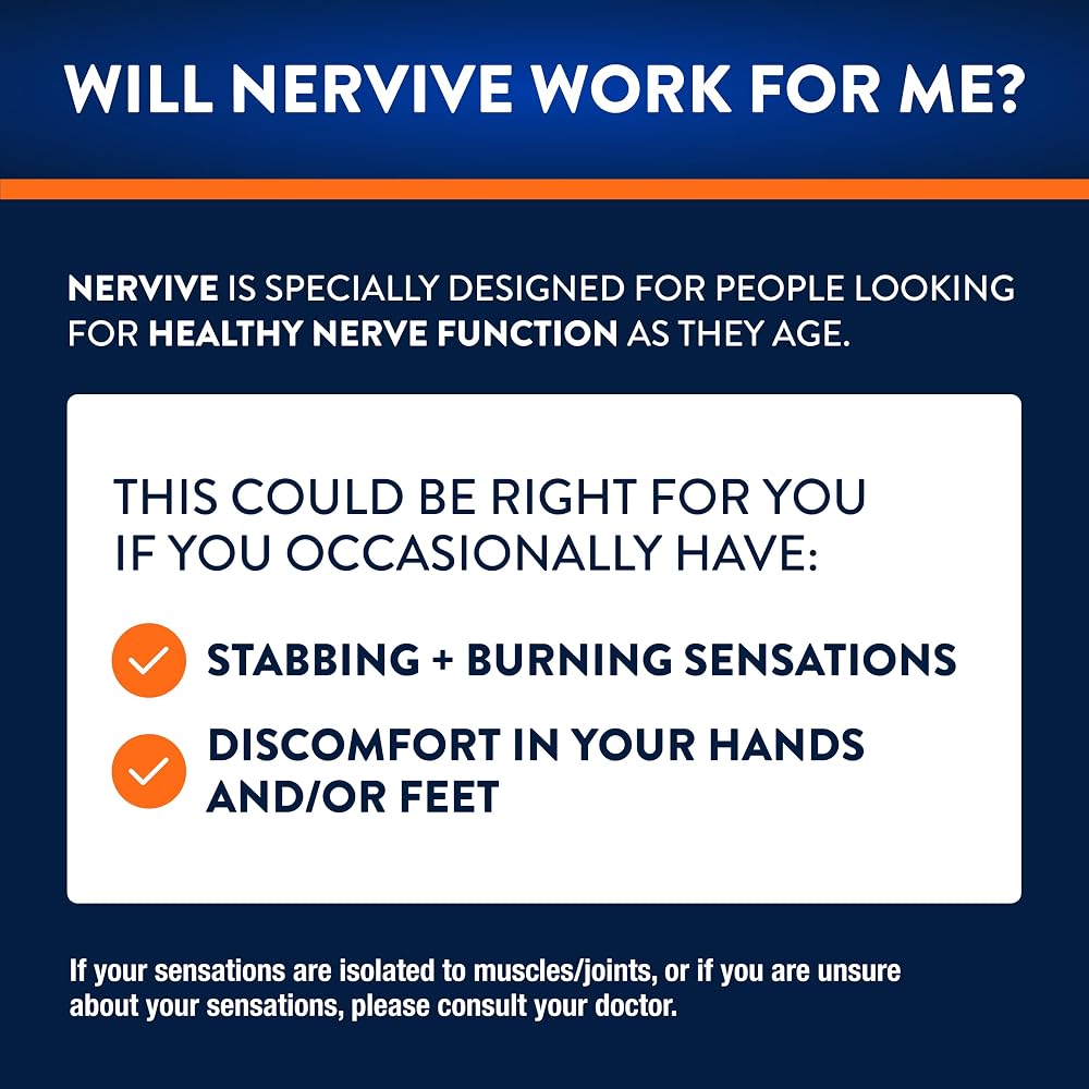 Nervive Nerve Relief PM Sleep Aid with Alpha Lipoic Acid - 30 Tablets - image 4