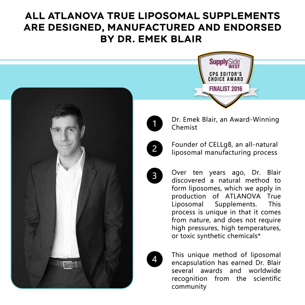 ATLANOVA True Liposomal Multivitamin with Minerals - 30 Capsules - image 2