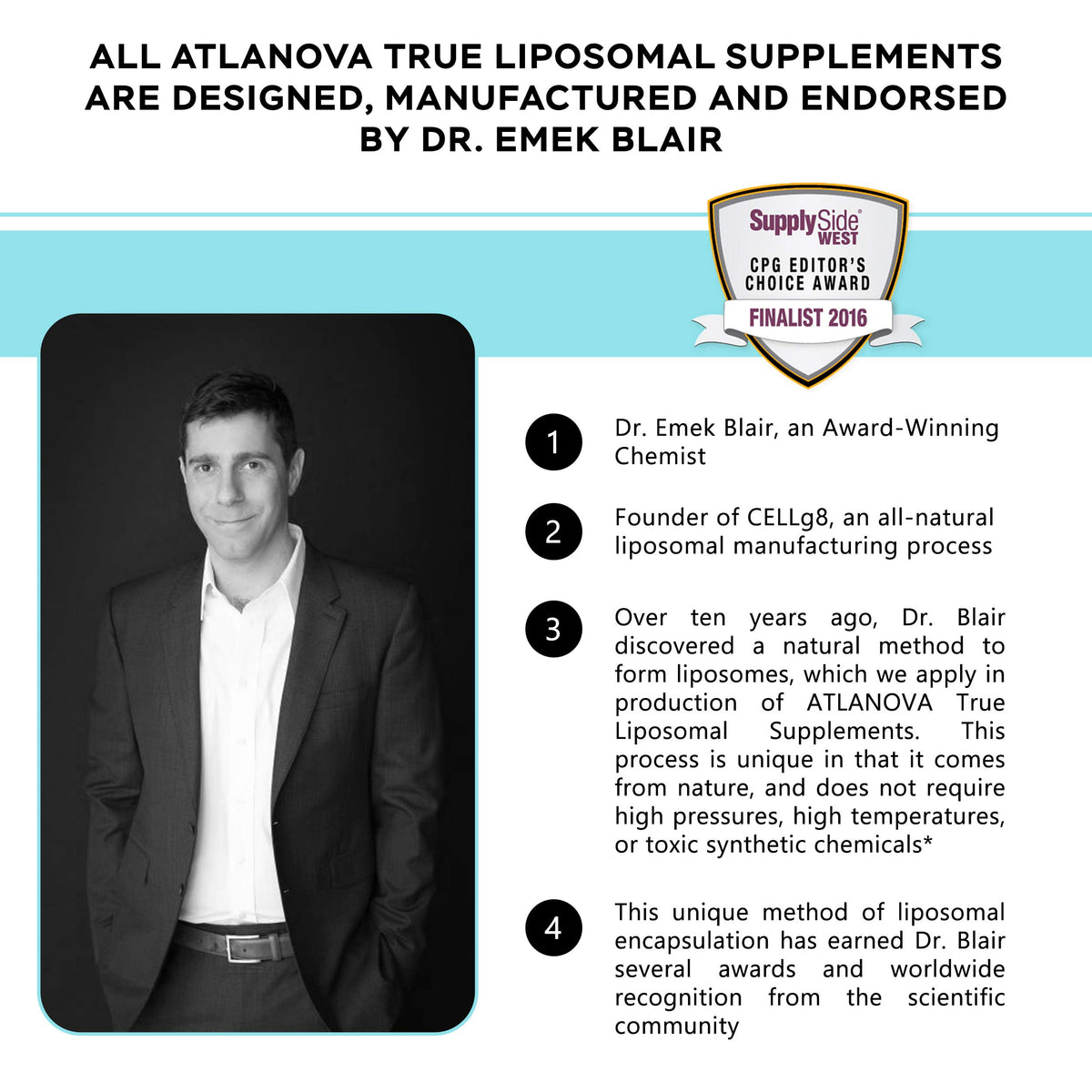 ATLANOVA True Liposomal Multivitamin with Minerals - 30 Capsules - image 2