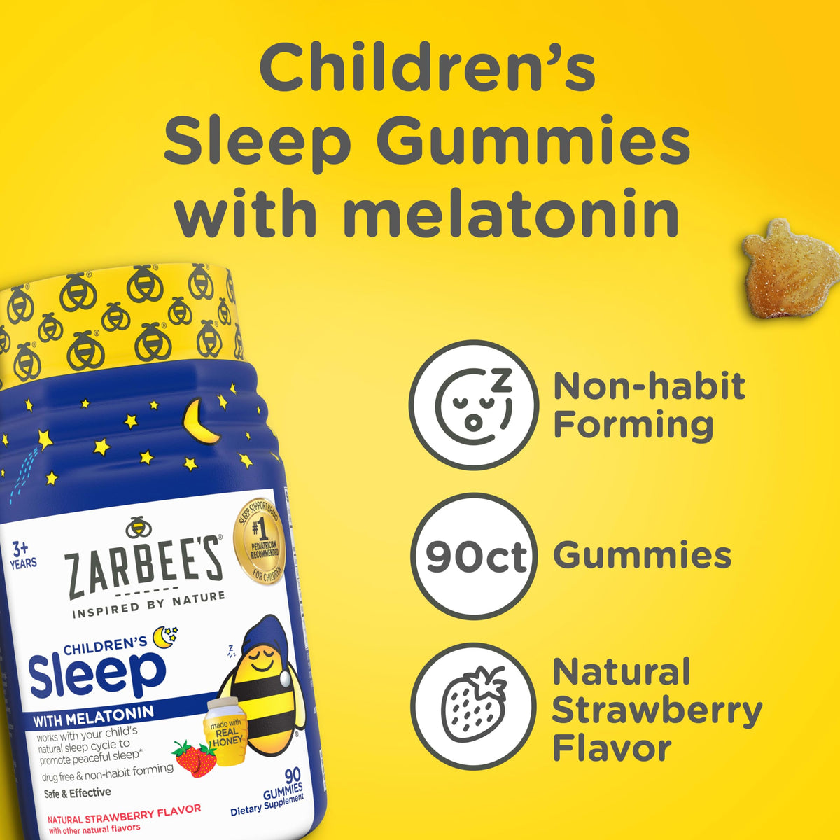 Zarbee's Kids Melatonin Gummy
