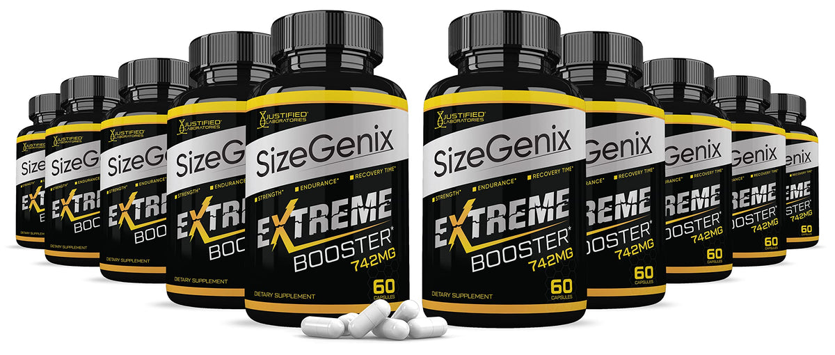 Justified Laboratories Sizegenix 742mg Men's Health Formula - 600 Capsules