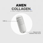 Amen Multi Collagen Peptides Supplement with Hyaluronic Acid - 90 Capsules - image 8