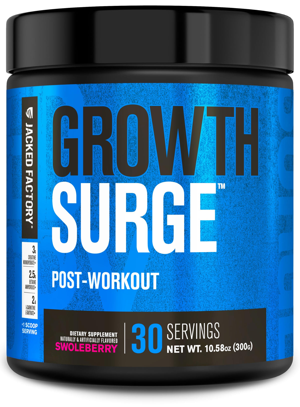 Jacked Factory Growth Surge Creatine Post Workout Powder - 30 Servings
