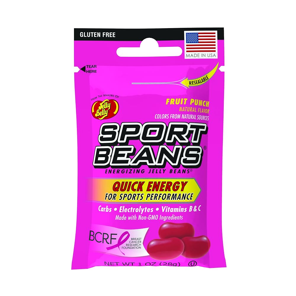 Sport Beans Energizing Jelly Beans with Electrolytes - 24 x 1 oz