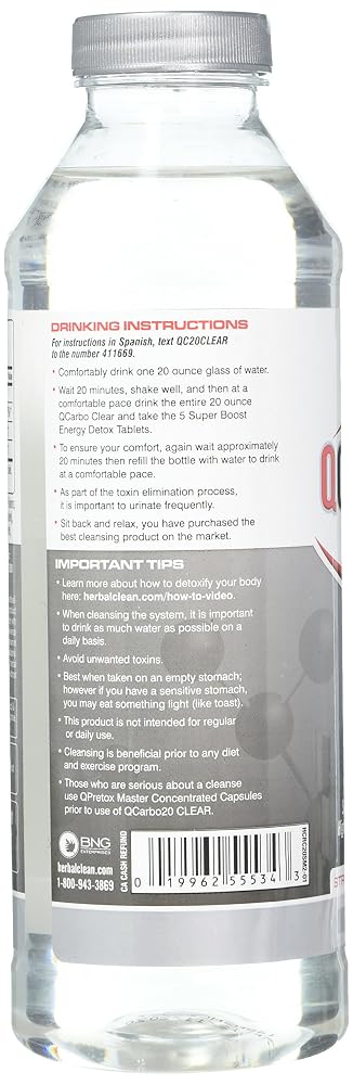 BNG Enterprises Clear Qcarbo Strawberry Mango Powder - 20 Fl Oz - image 3