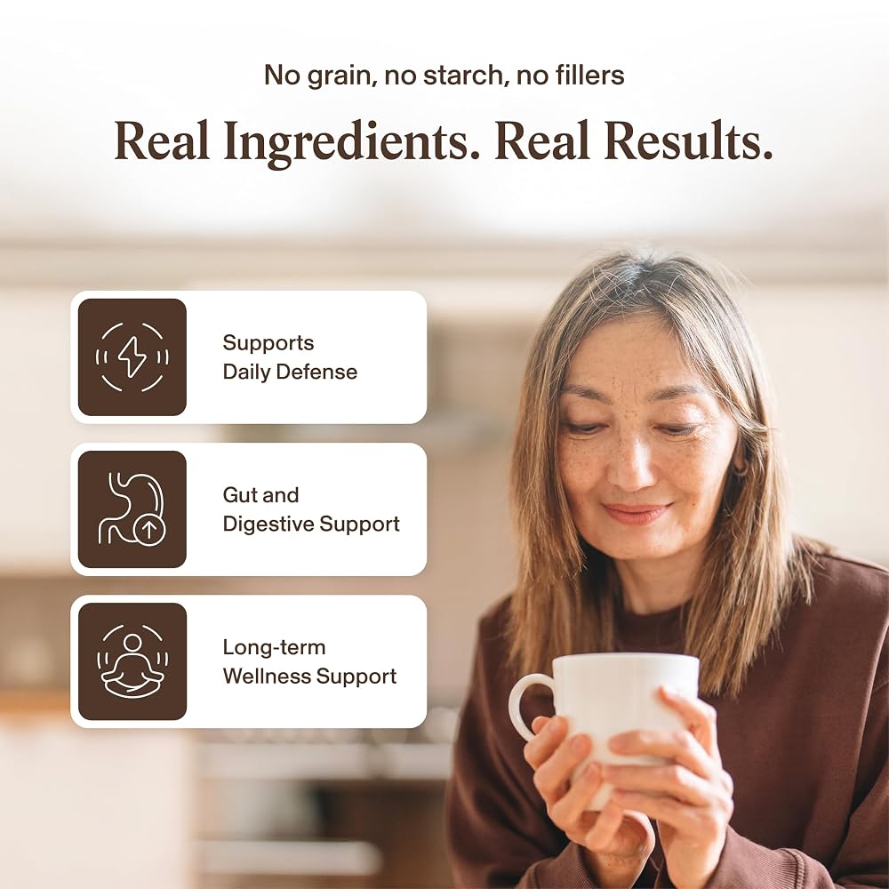 Real Mushrooms Organic Coconut Creamer with Reishi - 90 Servings - image 4