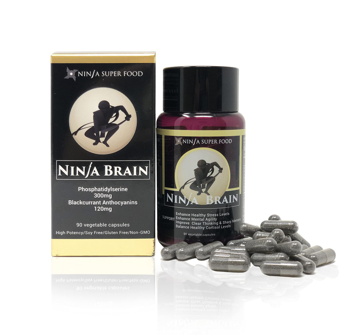 Ninja Super Food Ninja Brain Softgels - 90 Count