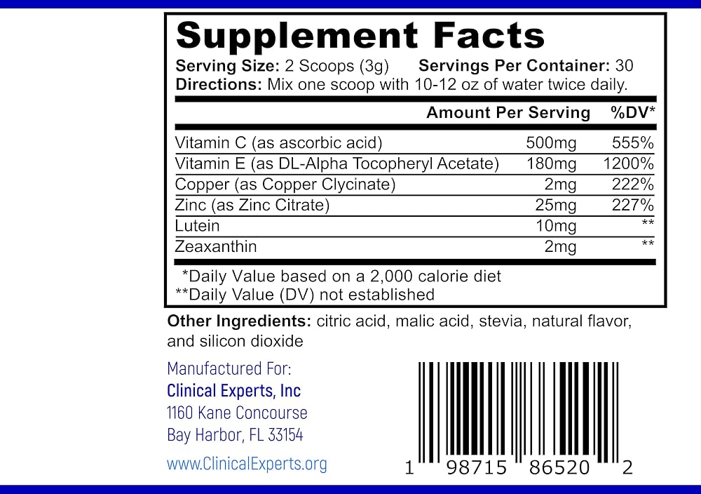 Navan AREDS 2 Eye Vitamins Powder - 30 Servings - image 6