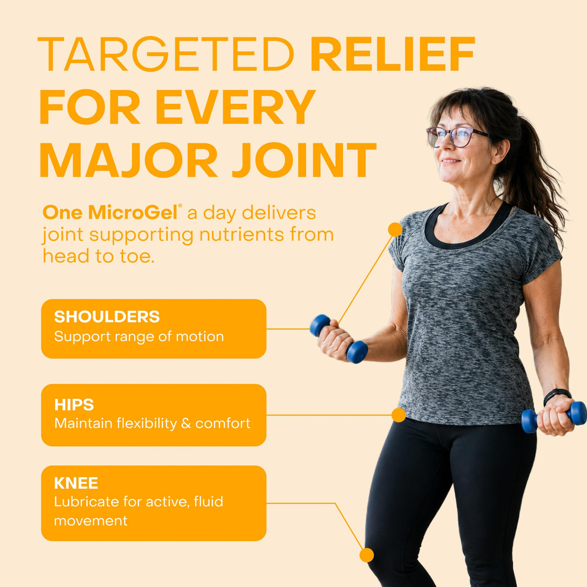 HealthyCell Joint Health & Mobility Daily Liquid Supplement - 30 Gel Packs - image 5