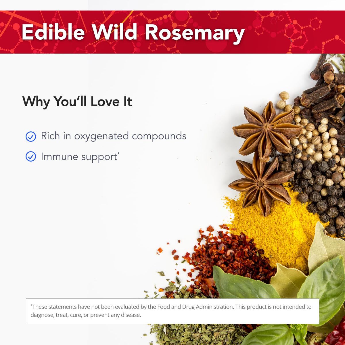 Physician's Strength Wild Rosemary Essence - Chemical Free & No