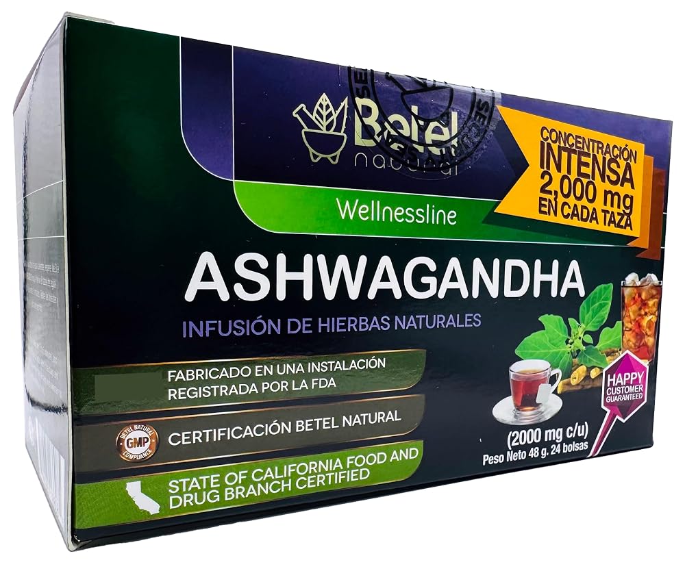 Betel Natural Premium Ashwagandha Tea - 24 Tea Bags