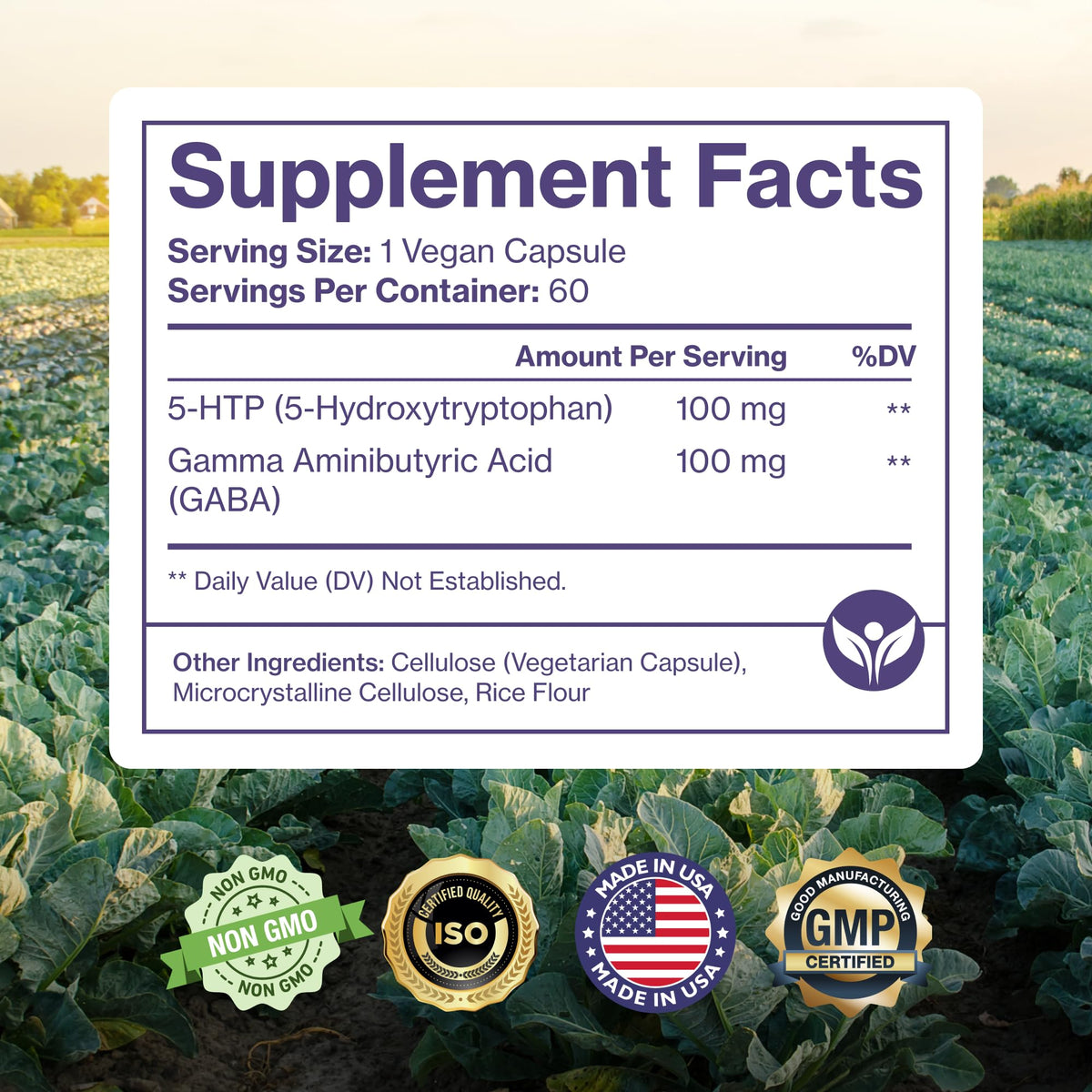 Pure Micronutrients 5-HTP Plus GABA Sleep & Mood Support - image 5
