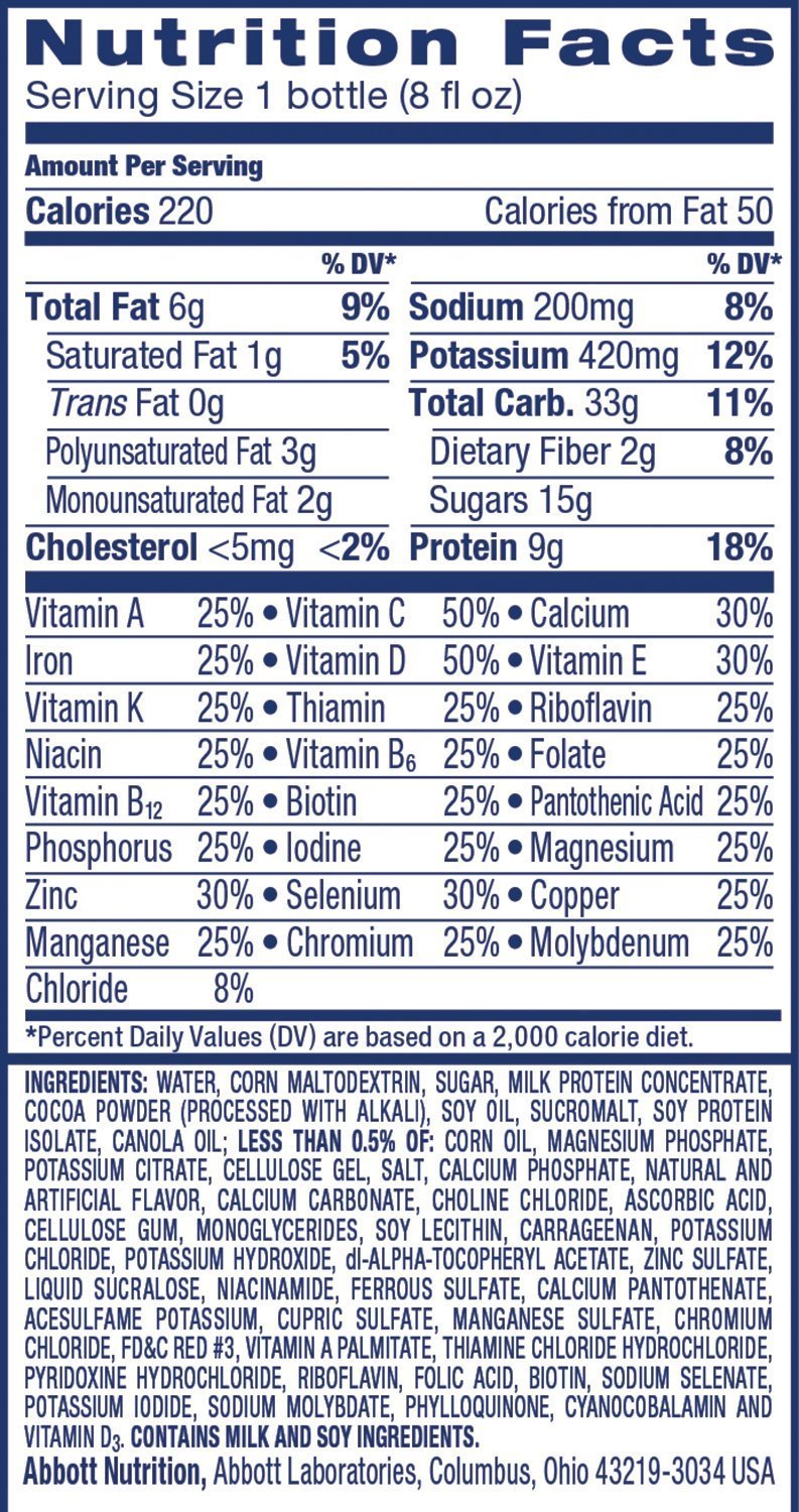 Ensure Original Nutrition Shake