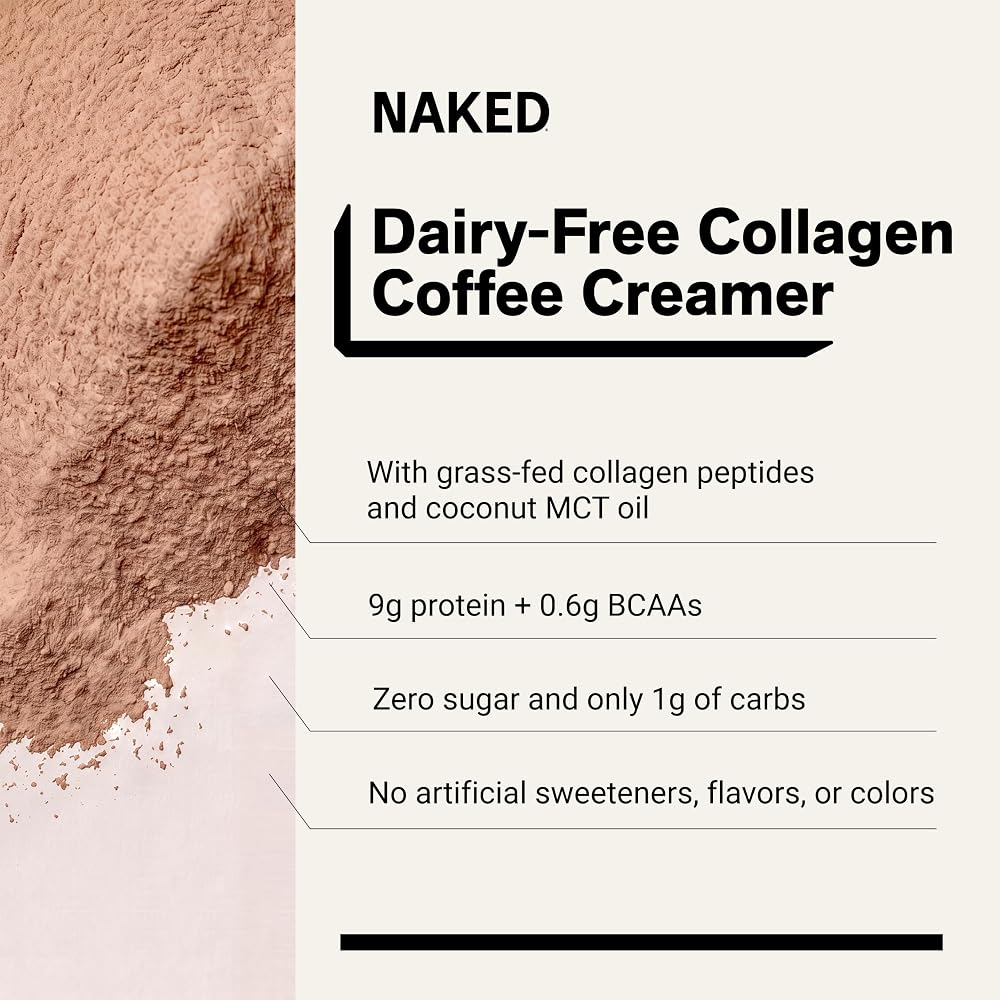 Naked Collagen Coffee Creamer - Collagen Creamer For Coffee