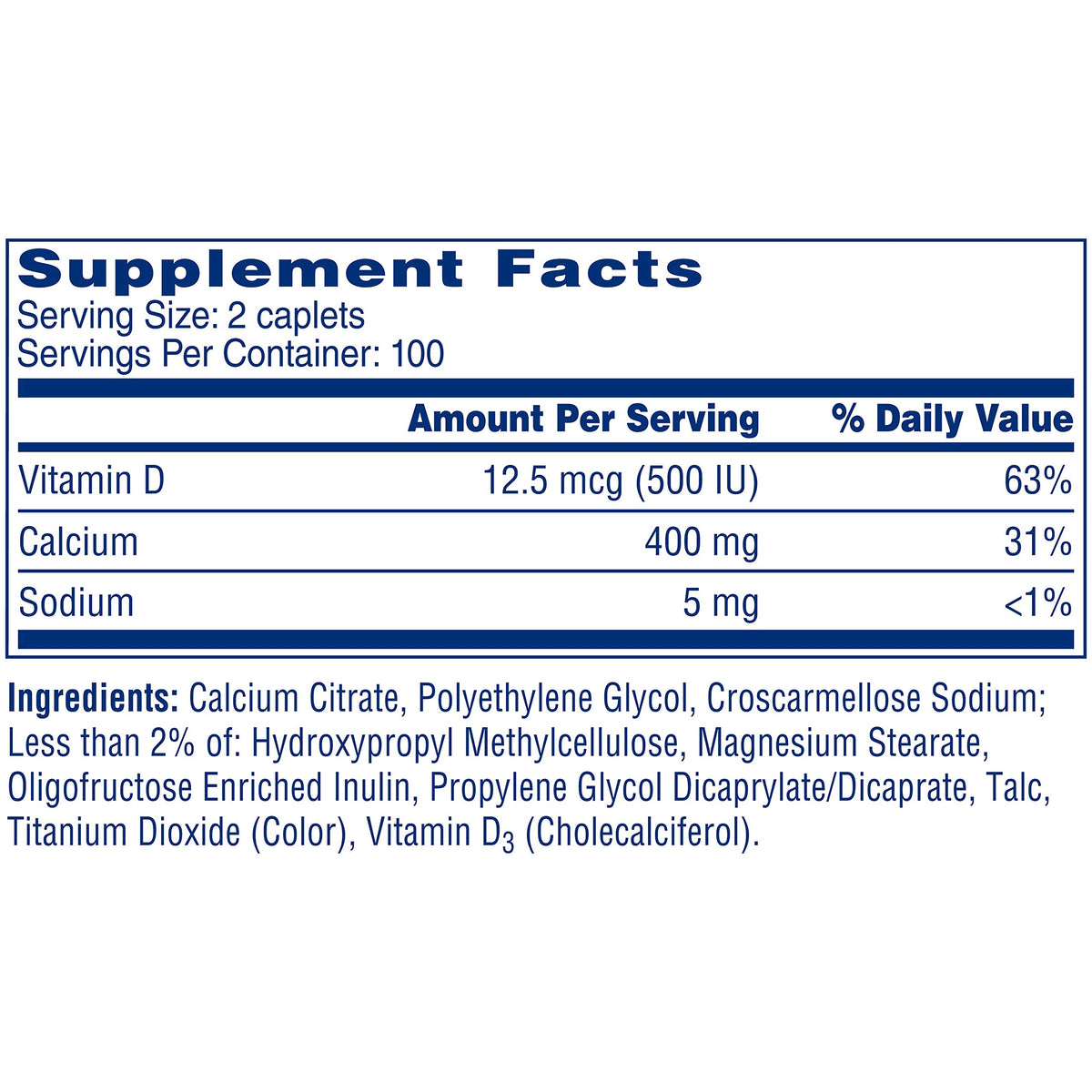 Citracal Petites Calcium Citrate with Vitamin D3 - 600 Tablets - image 2