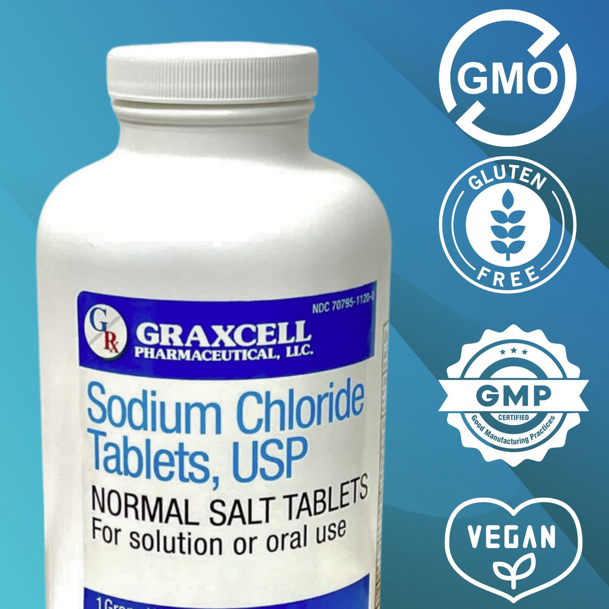 Graxcell Sodium Chloride Tablets 1gm