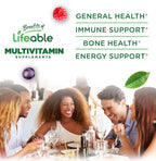 Lifeable Multivitamin with Iron Gummies for Women and Men - 90 Count - image 3