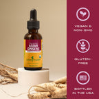Herb Pharm Alcohol-Free Asian (Panax) Ginseng Glycerite for Energy