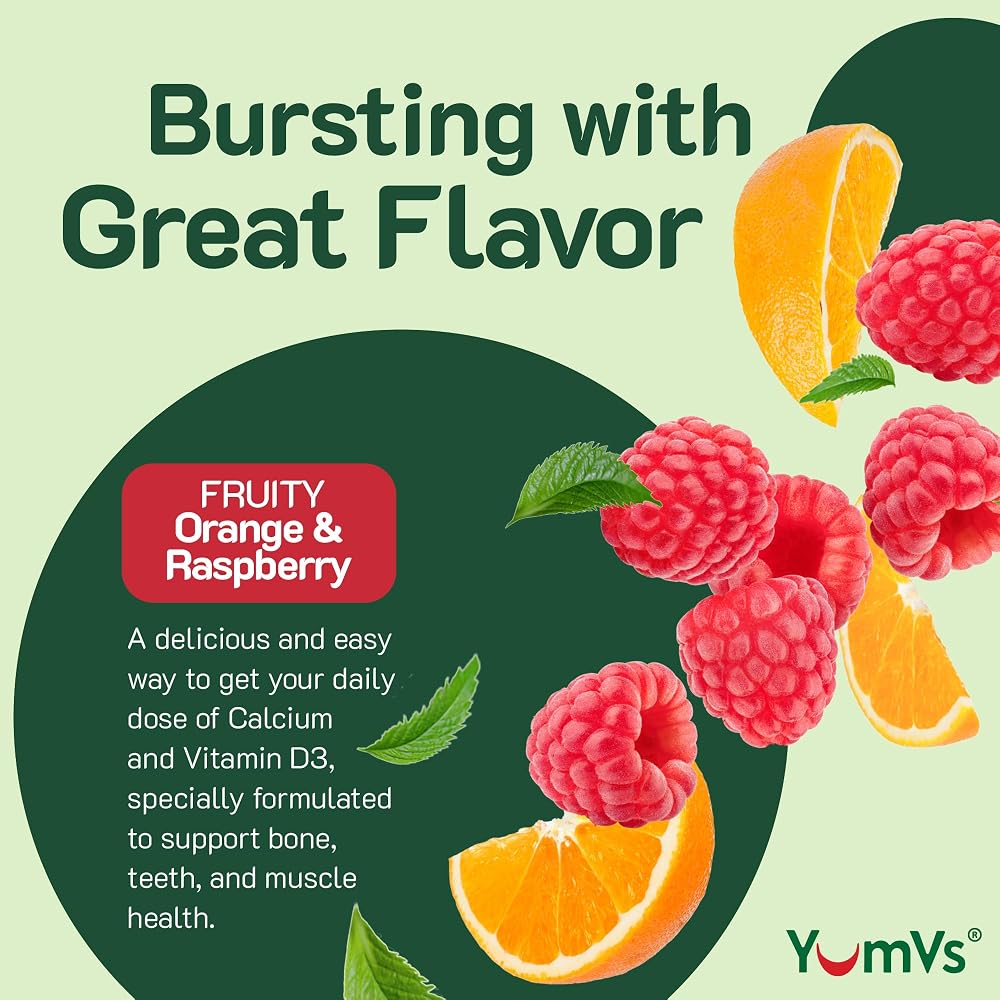 YUM-V'S Calcium Gummies 500 mg with Vitamin D3 - image 4