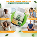 MoxyVites 5HTP 100mg Supplement with B6 - 120 Vegan Capsules - image 3