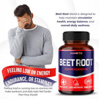 AUMETO Advanced Beet Root 9-in-1 with Ashwagandha & CoQ10 - 90 Capsules - image 2