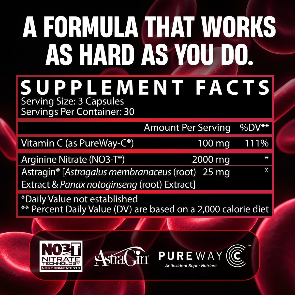 Nutrex Research NIOX Nitric Oxide Booster Pre-Workout - 90 Capsules - image 4