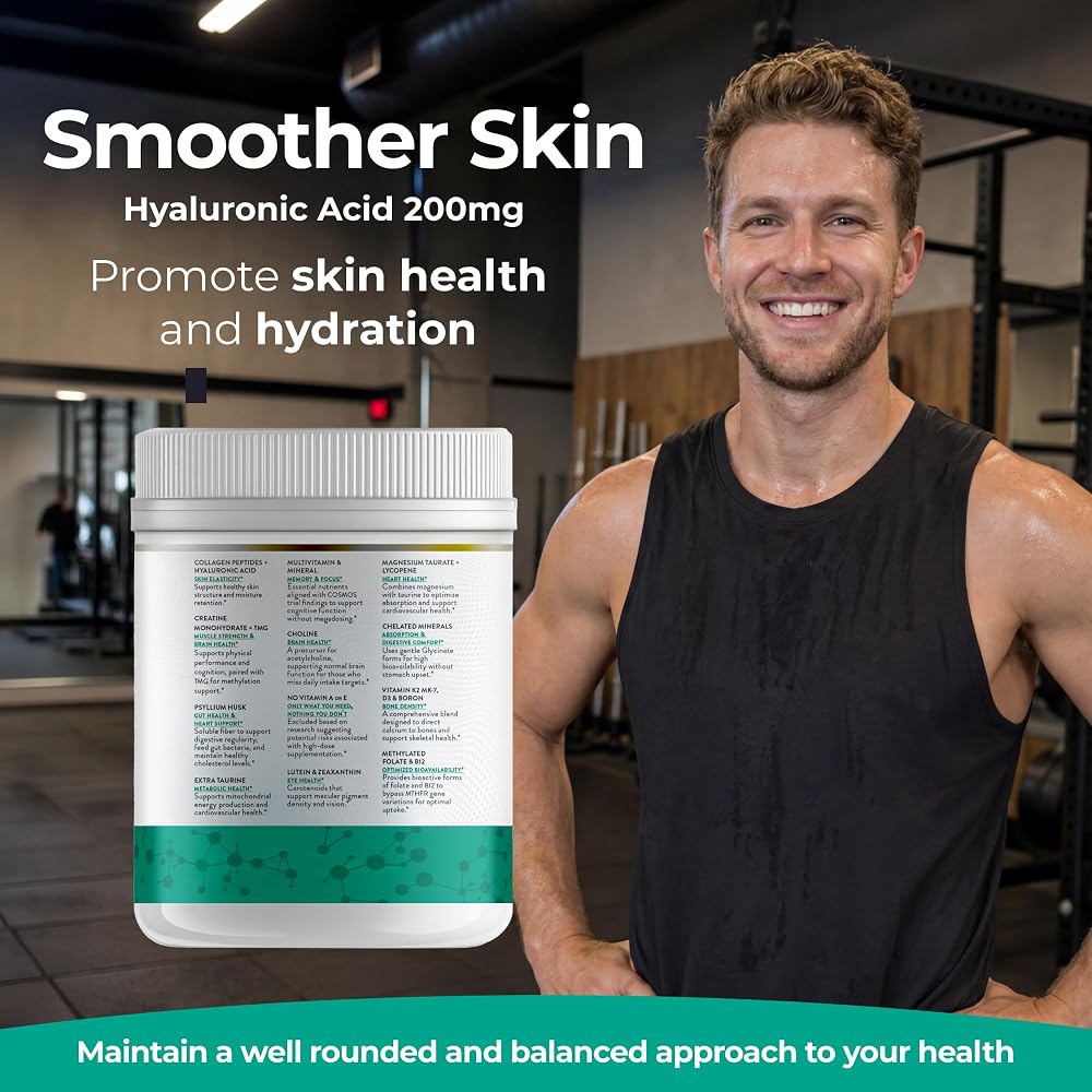 Dr Brad Stanfield Methylated Multivitamin + Collagen Peptides +