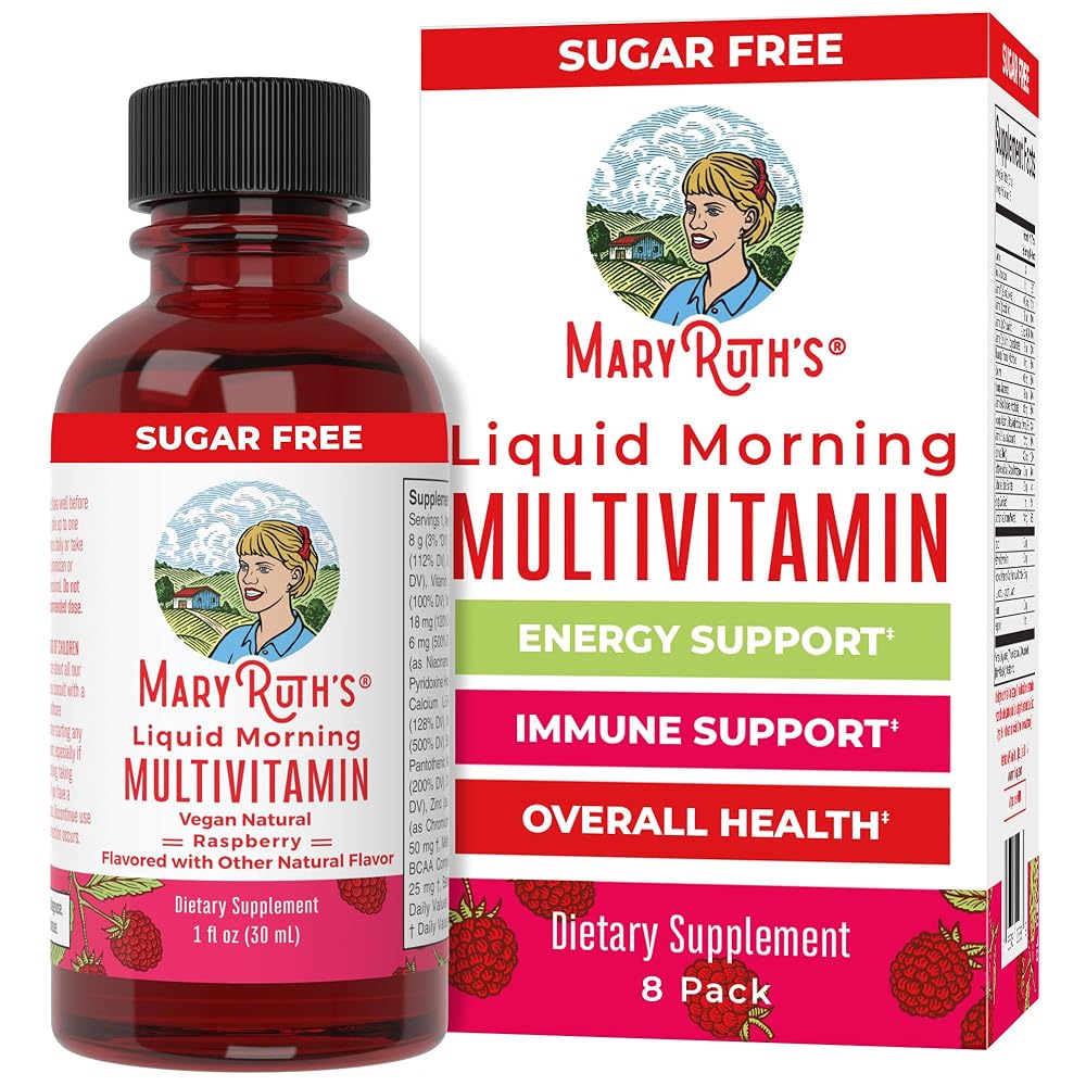 MARYRUTH'S Liquid Morning Multivitamin Travel Pack - 8 Pack